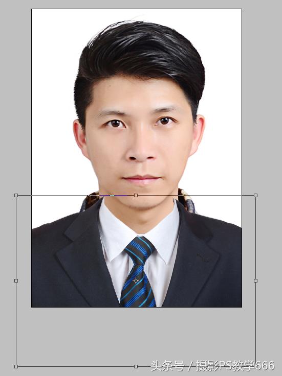 ps证件照制作过程：不再是烦恼